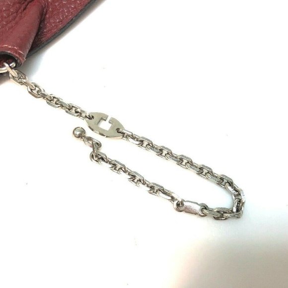 AUTHENTIC HERMES Dogon Coin Compartment coin purse Rouge - Picture 6 of 9